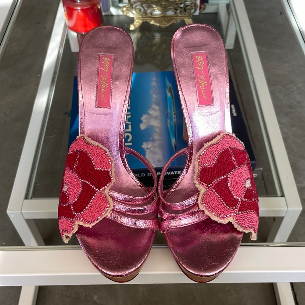 Betsey Johnson woman’s heels
